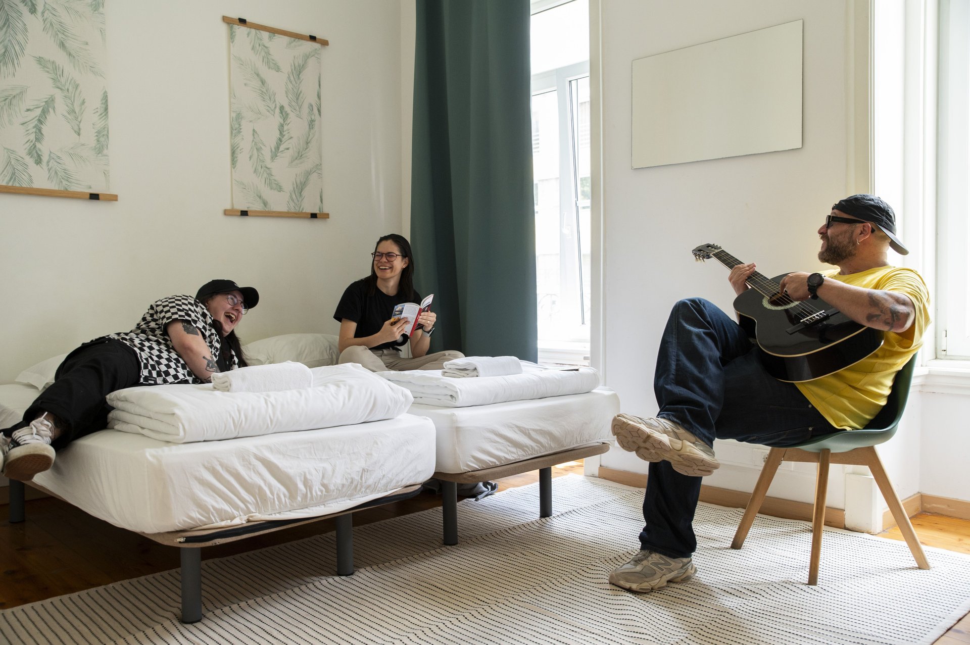 WOT Social Lisbon Patio - Twin Room 8952